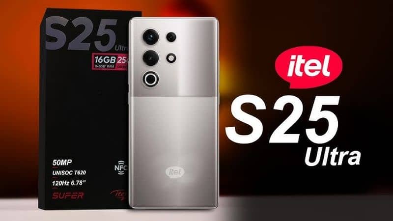 I tel S25 ultra Full Box 10 by 10 just open box 1