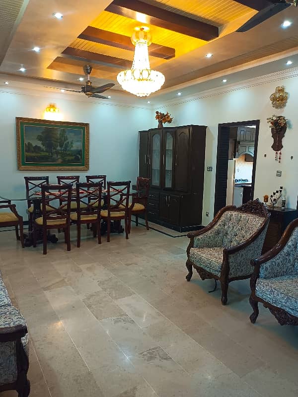 Complete Furnished 8 Marla Bedroom, Attached Washroom, Drawing Roo,m Attached Washroom, Ground Portion For Rent Demand 75000 1