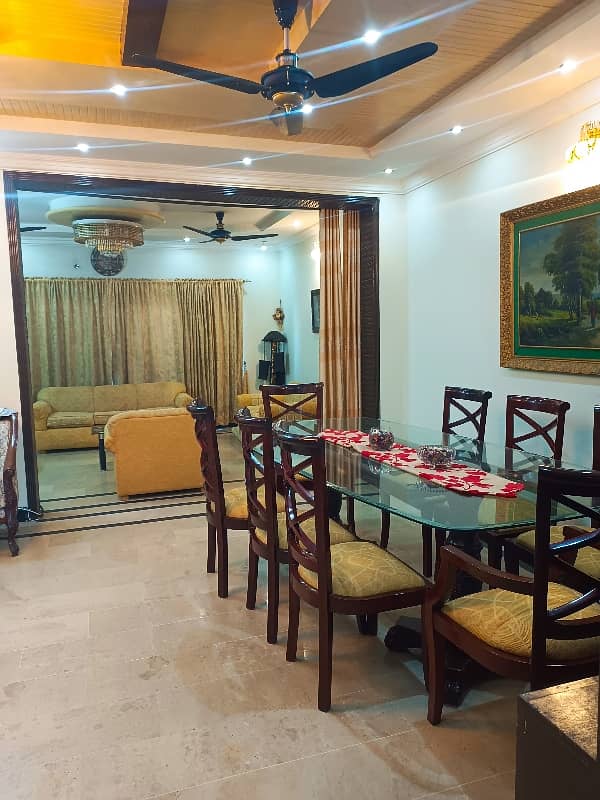 Complete Furnished 8 Marla Bedroom, Attached Washroom, Drawing Roo,m Attached Washroom, Ground Portion For Rent Demand 75000 8