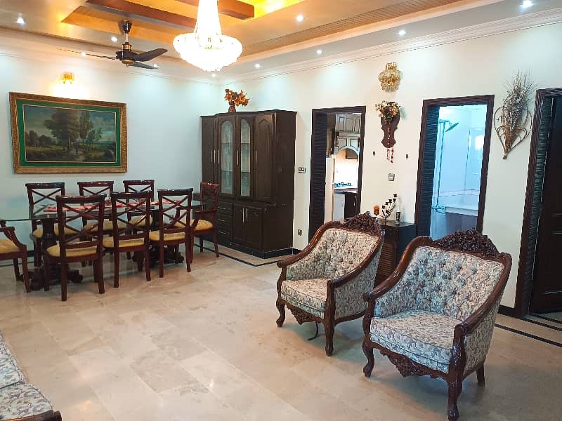 Complete Furnished 8 Marla Bedroom, Attached Washroom, Drawing Roo,m Attached Washroom, Ground Portion For Rent Demand 75000 12