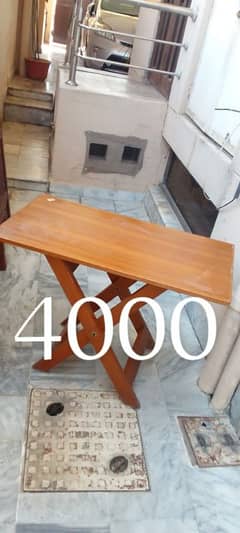 Folding Wooden Table