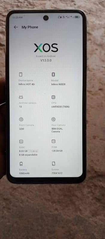 Infinix 8+8 128 8month old 5