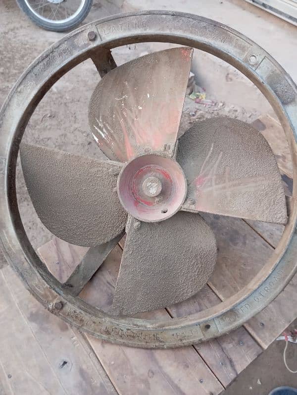 20 inch fan with original warning available for sale 1