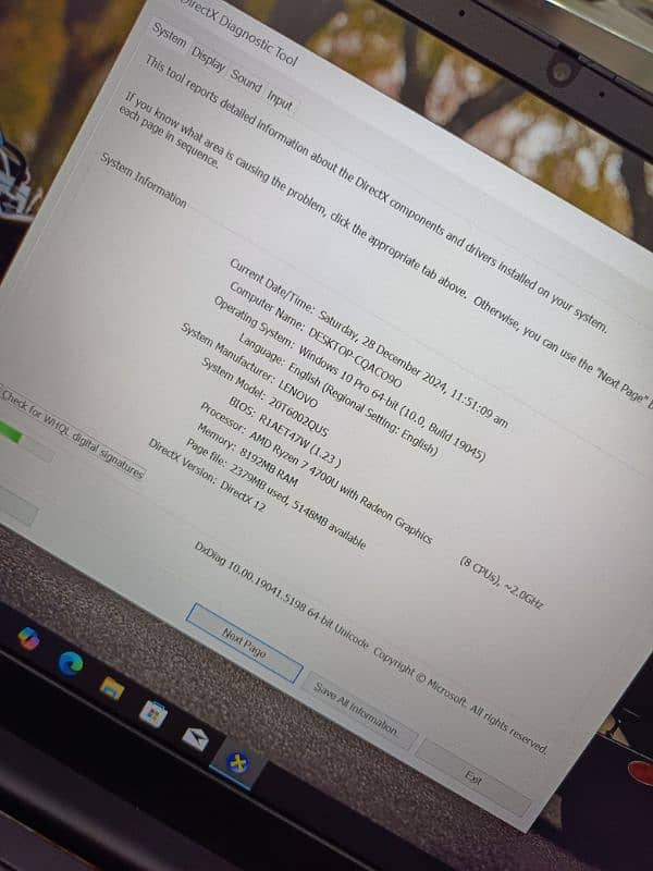 Lenovo Thinkpad E14 Gen 2 Ryzen 7 4700u 8 cores 14 inch 1080p 11