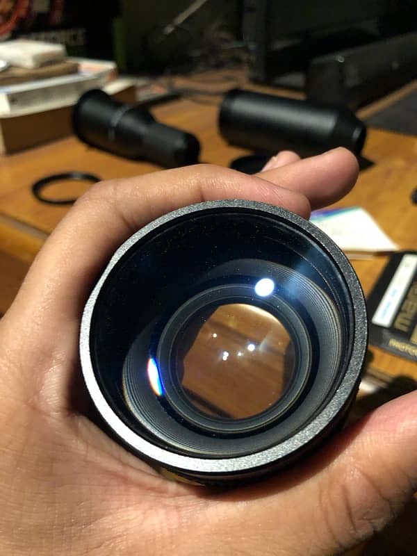 Kenko Tele Conversion Lens 6,5x and 0.5 wide angle 6