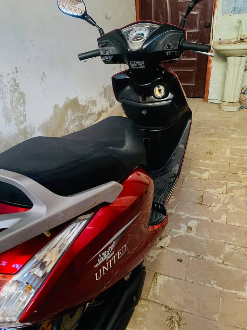 United Scooty 100 CC Karachi 7