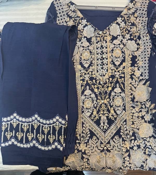 Royal Blue Embriodary 1