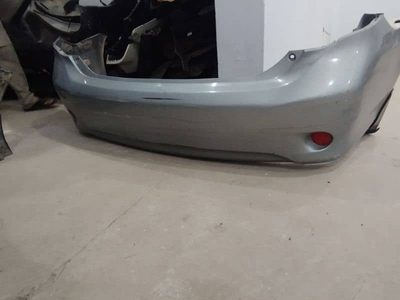 Corolla Genuine Back Bumper With Reflector 2008 TO 2010 0