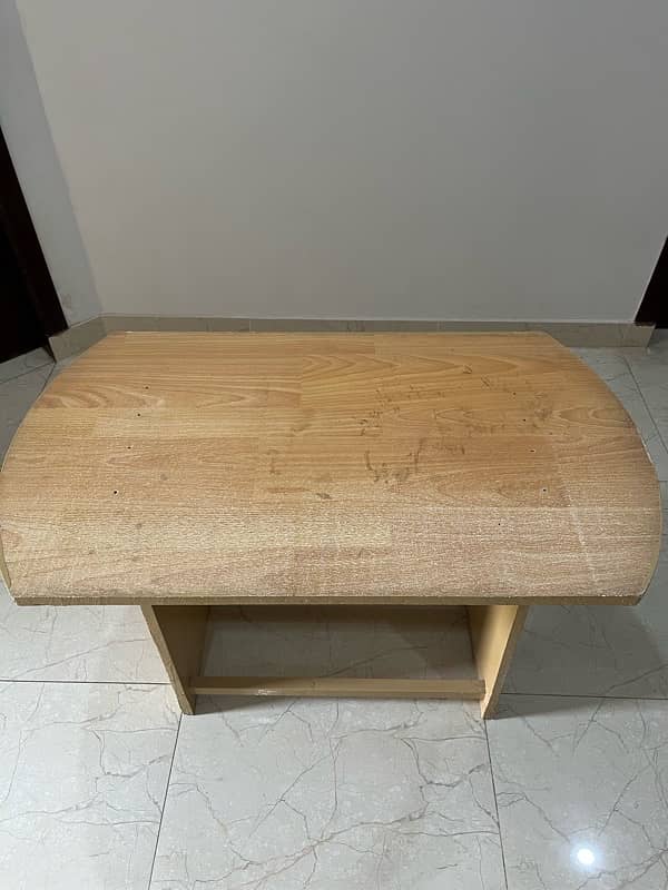 Wooden table (study and laptop table) 0