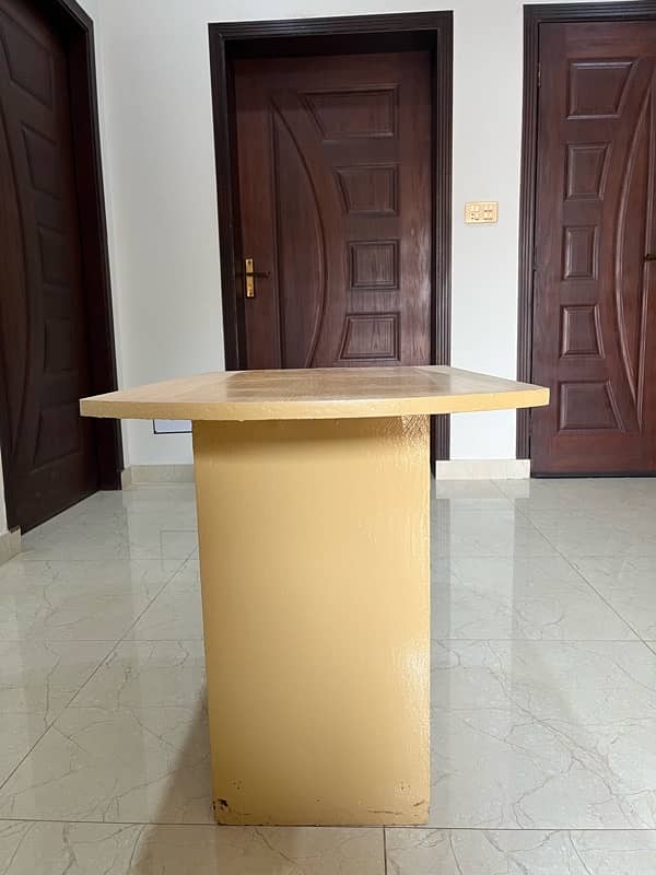 Wooden table (study and laptop table) 2