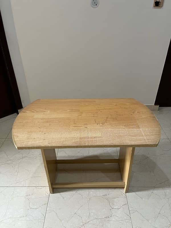 Wooden table (study and laptop table) 5