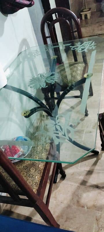 dining table 5 chairs hain 2
