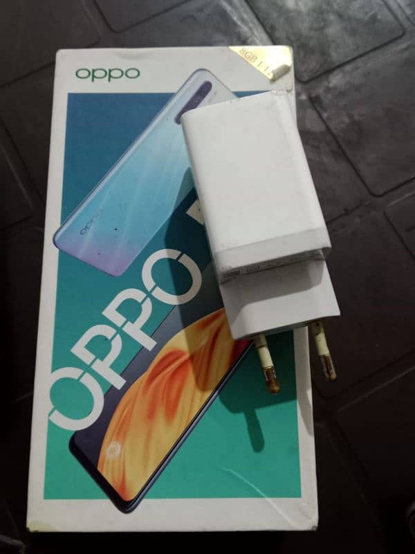 oppo f15 8/128 all okk in good condition in display fingerprint 1