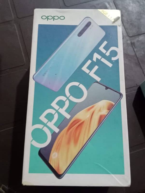 oppo f15 8/128 all okk in good condition in display fingerprint 7