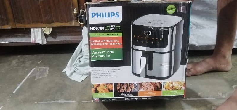 Air Fryer PHILIPS , MODEL HD9780 7