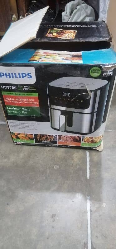Air Fryer PHILIPS , MODEL HD9780 8