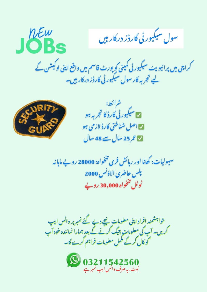 Security Guard Jobs 1
