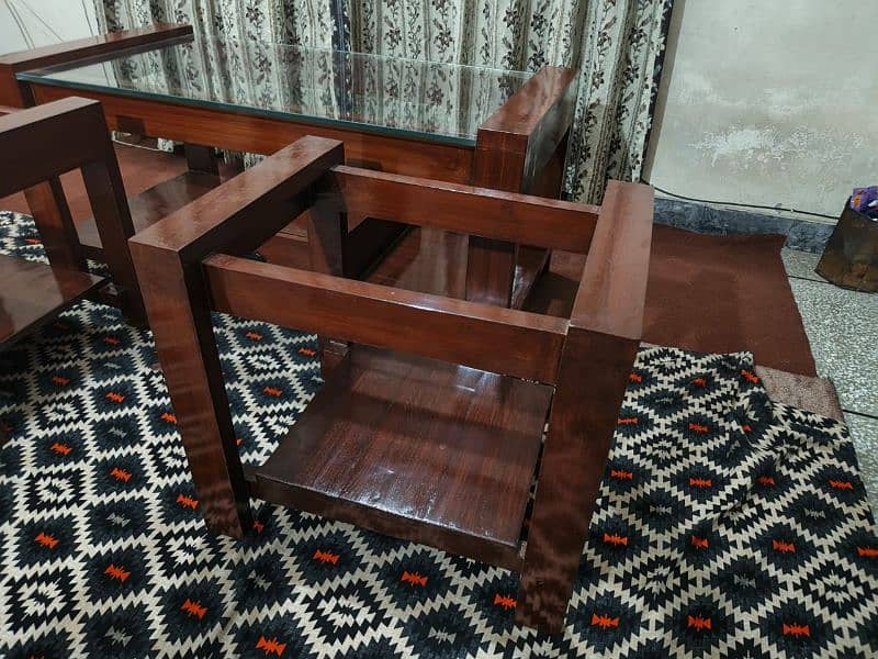 wooden table 3
