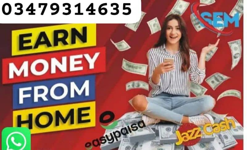 online work from home without investment + free learning 0