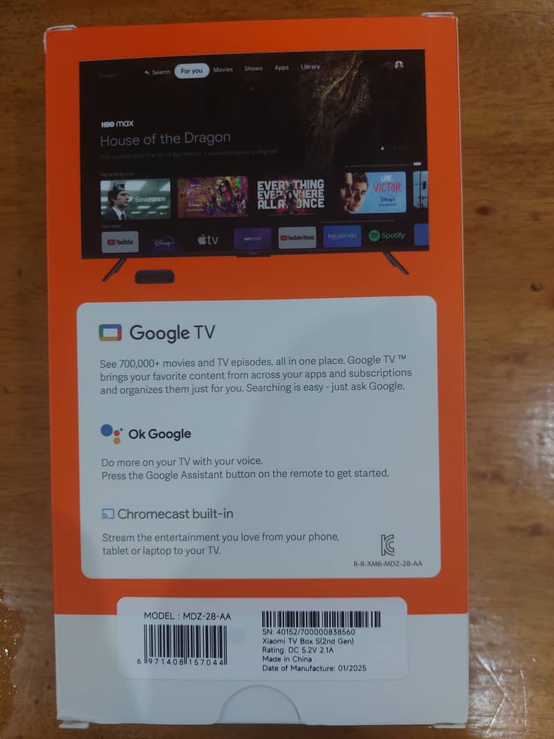 Brand New Xaiomi Google/Android TV 2