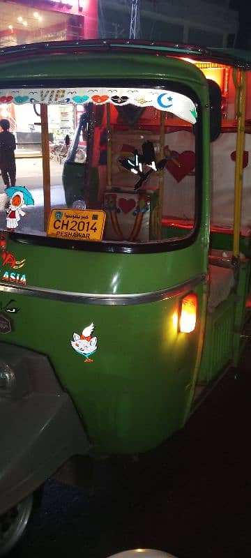 New Aisa rickshaw full ok 10 by 10 confection hai koi masla nahi hai 1