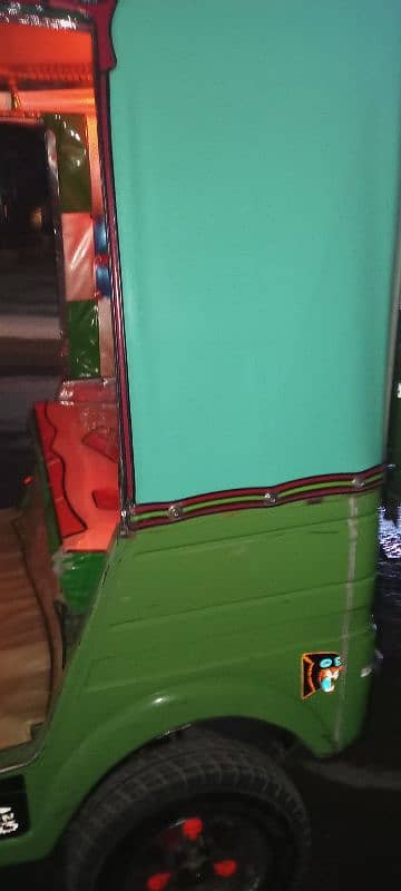 New Aisa rickshaw full ok 10 by 10 confection hai koi masla nahi hai 7