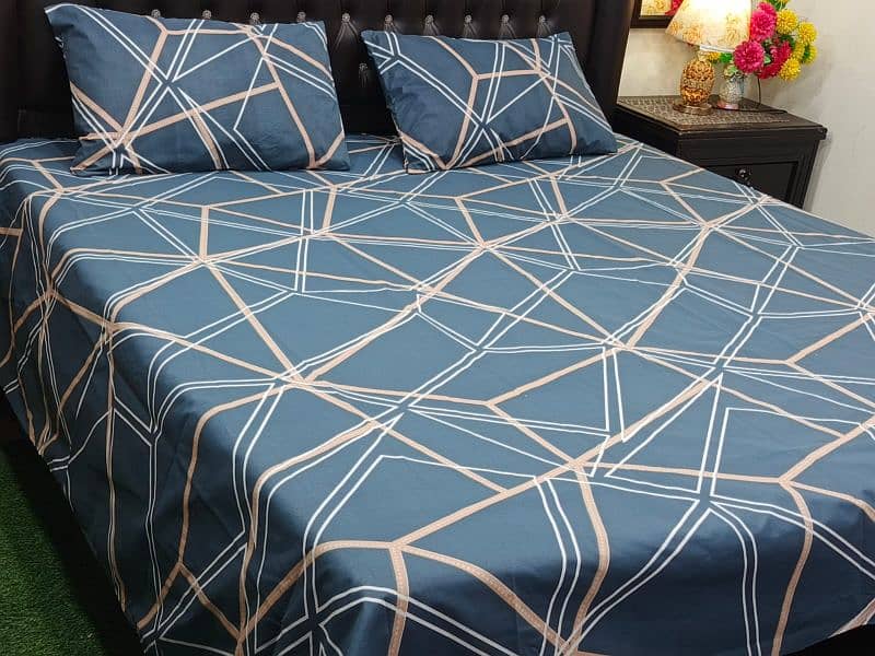 Pure cotton export quality king size bedsheets. 1
