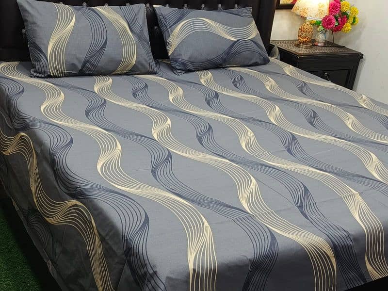Pure cotton export quality king size bedsheets. 6