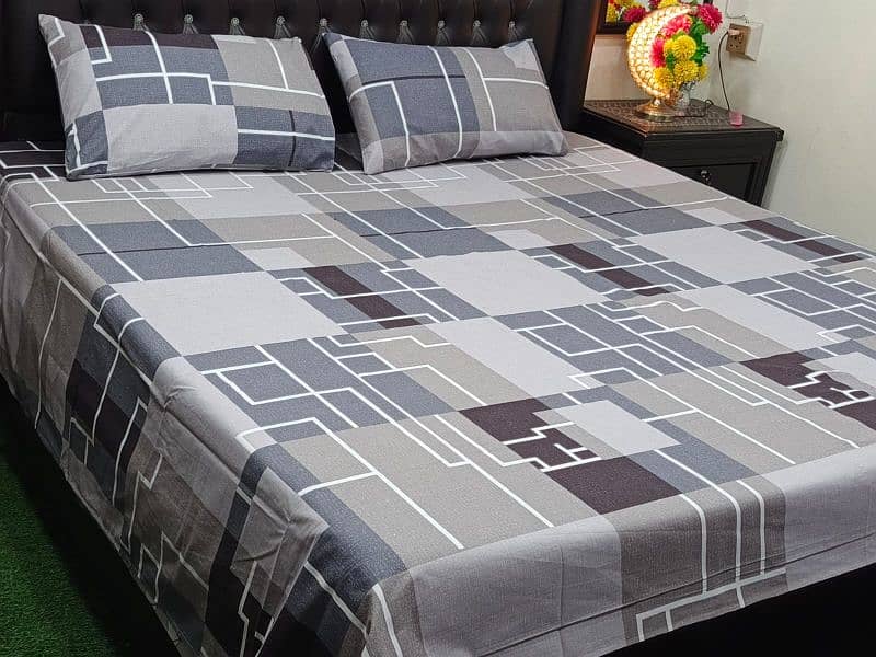 Pure cotton export quality king size bedsheets. 9