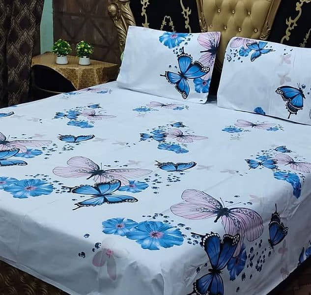 Pure cotton export quality king size bedsheets. 10