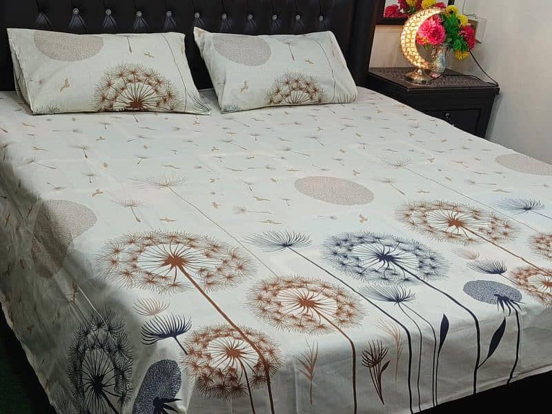Pure cotton export quality king size bedsheets. 12
