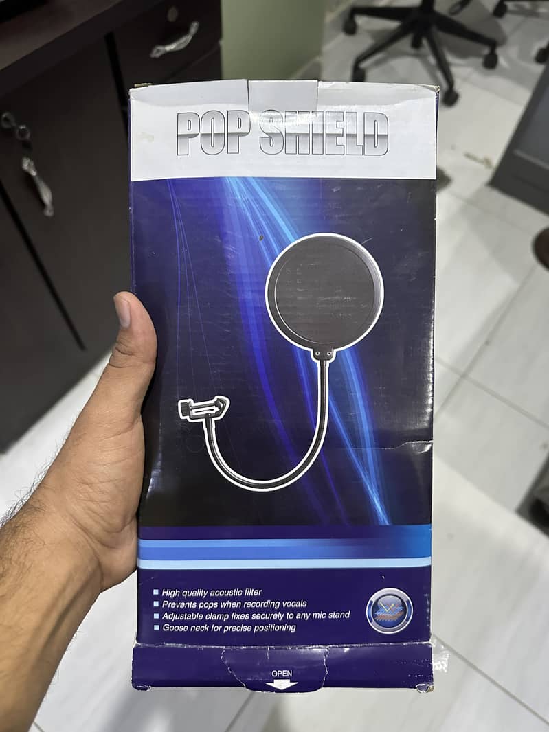Brand New Pop Filters for Microphones (Set of 3) 0