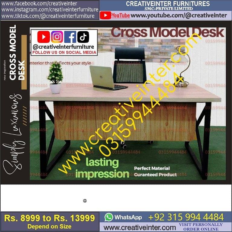 Office table Executive Chair Conference Reception Manager Table Desk 14