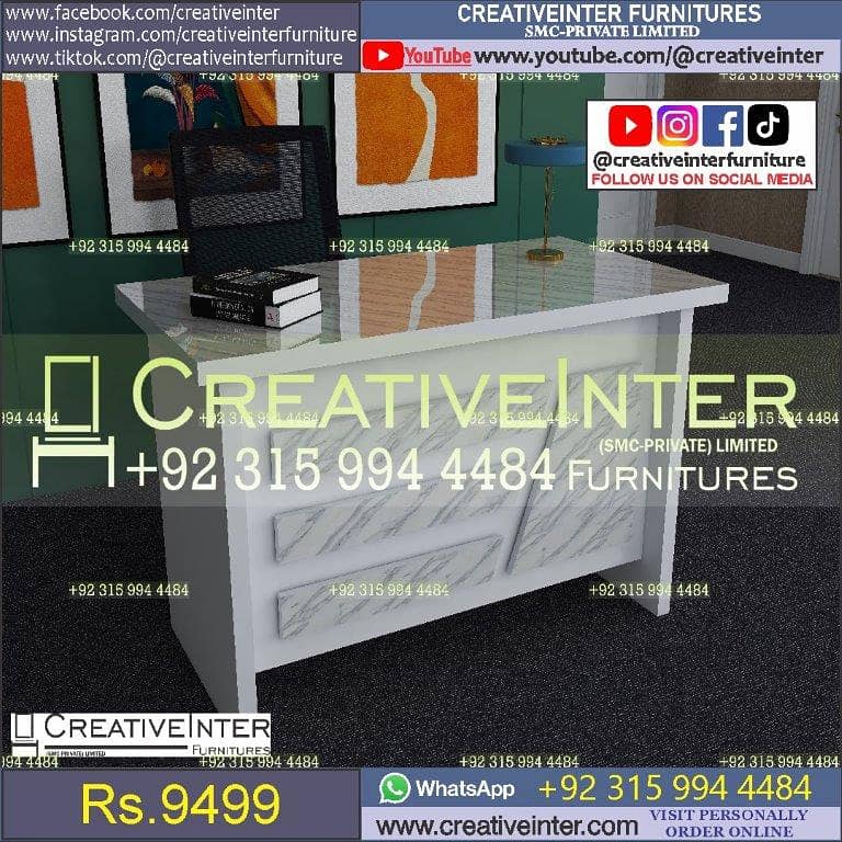 Office table Executive Chair Conference Reception Manager Table Desk 18