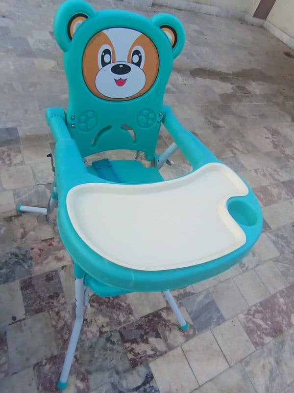 Imported baby walker, pram & high chair 3