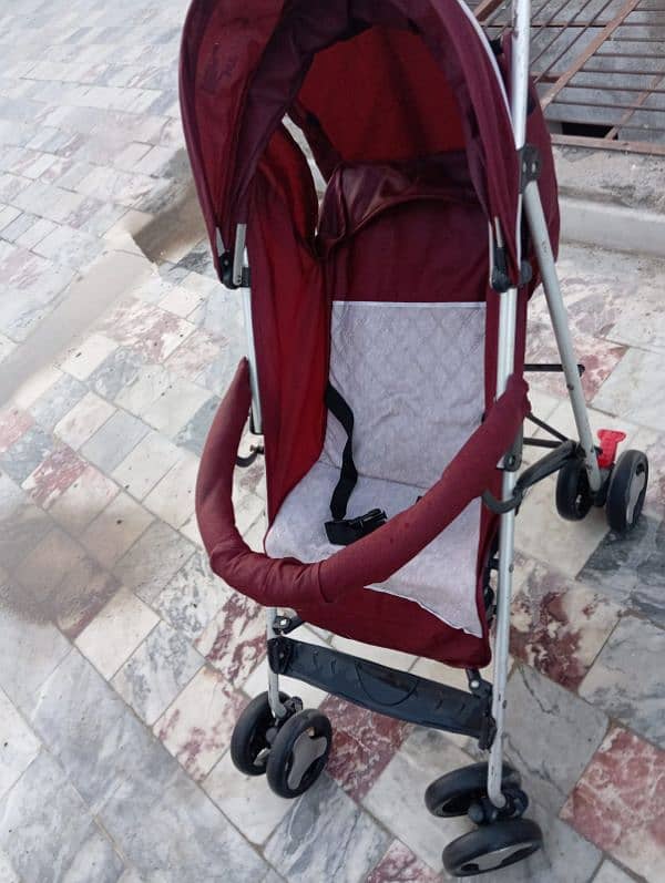 Imported baby walker, pram & high chair 11