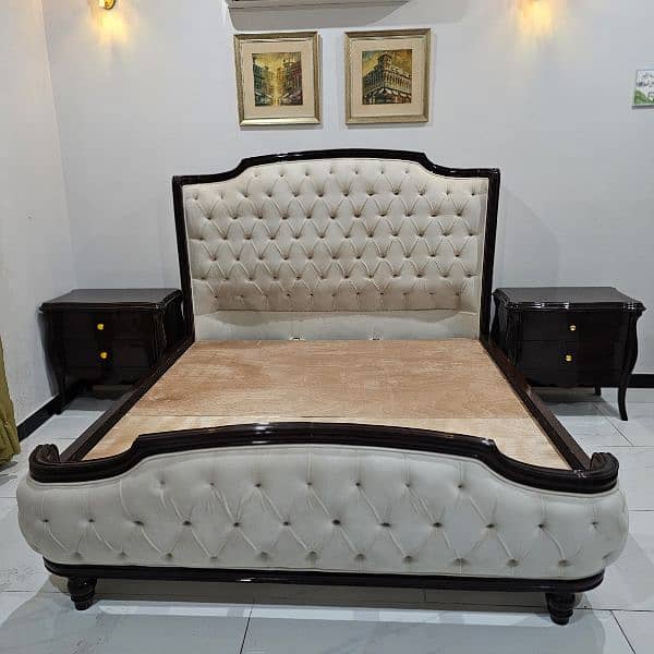 Premium Sheesham King Size Bed for Sale 5