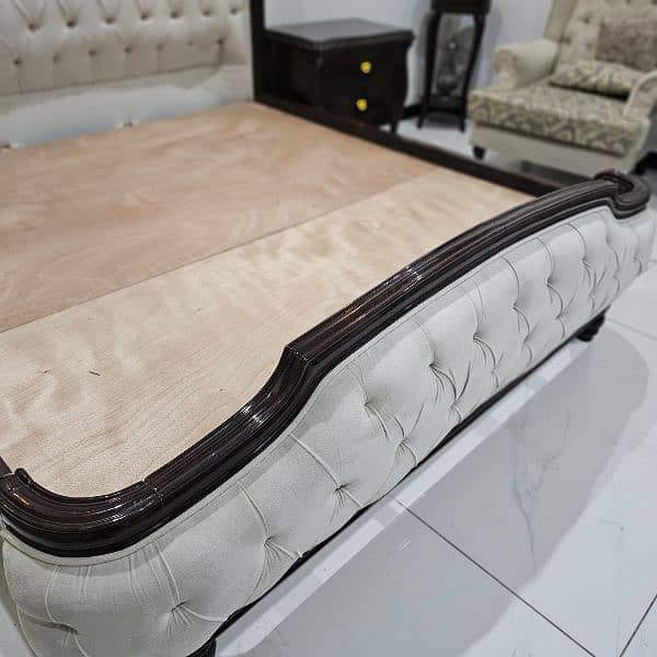 Premium Sheesham King Size Bed for Sale 7