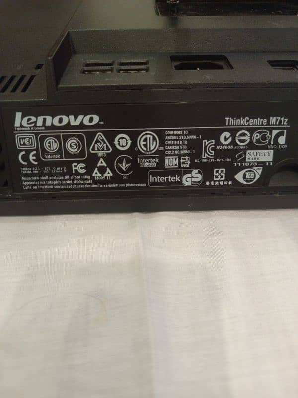 Lenovo ThinkCentre M71z All-in-One Core i5 6GB RAM 512GB Windows10 3
