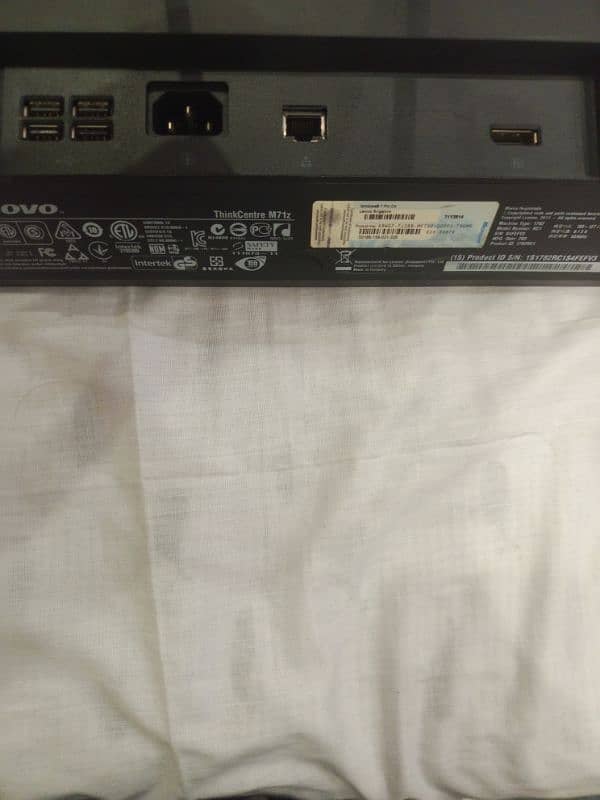 Lenovo ThinkCentre M71z All-in-One Core i5 6GB RAM 512GB Windows10 5