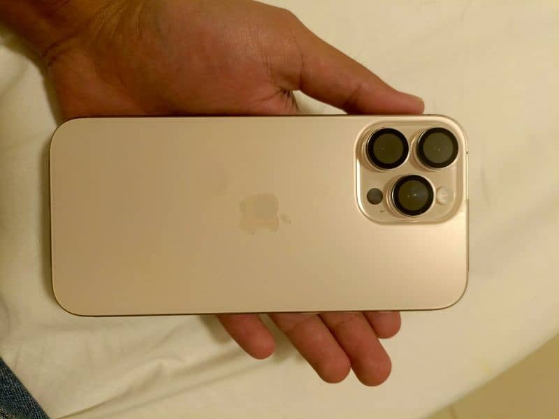 iPhone 16pro Max non PTA 3month's sim time available. 2