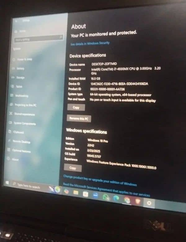 Dell Precision M4800 Workstation Laptop 16 Gb/128 SSD 500 Hard 2