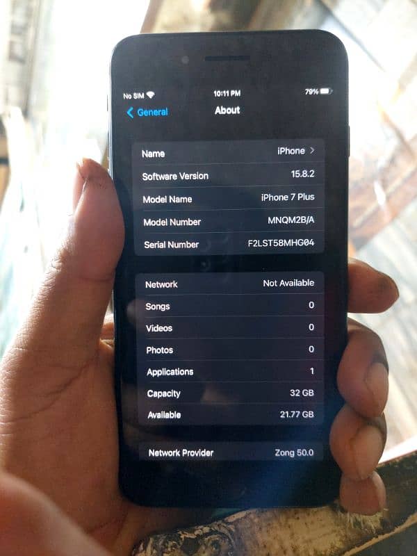 iphone 7 plus pta approved 32 gb 0