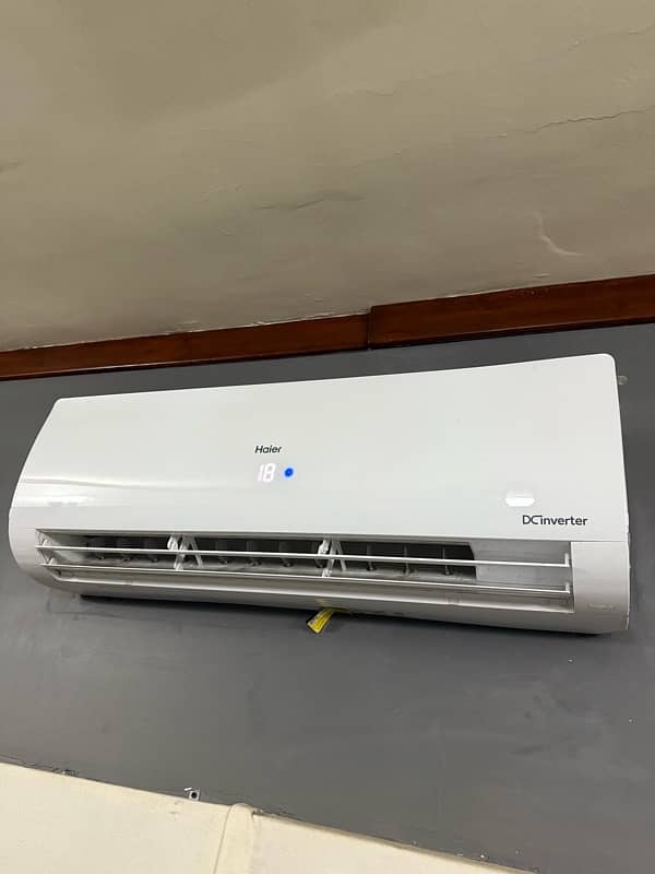 Home used 2 ton Haier split AC hot and cool WiFi - excellent condition 1