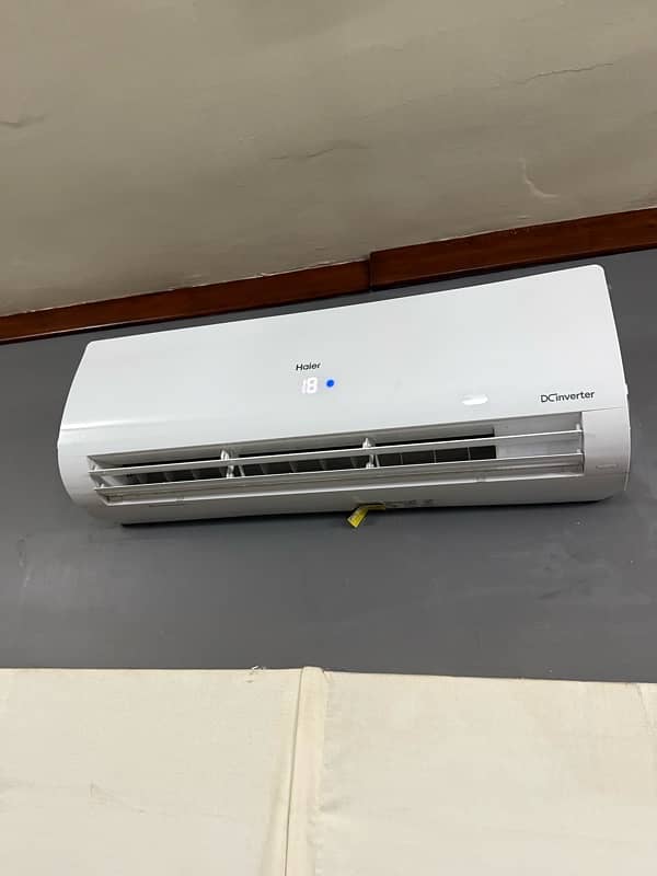 Home used 2 ton Haier split AC hot and cool WiFi - excellent condition 2