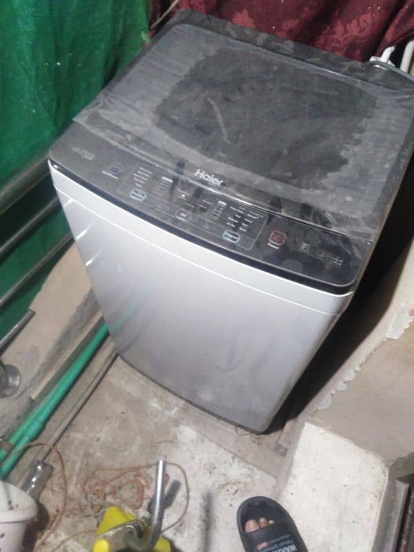 haier full automatic machine 1