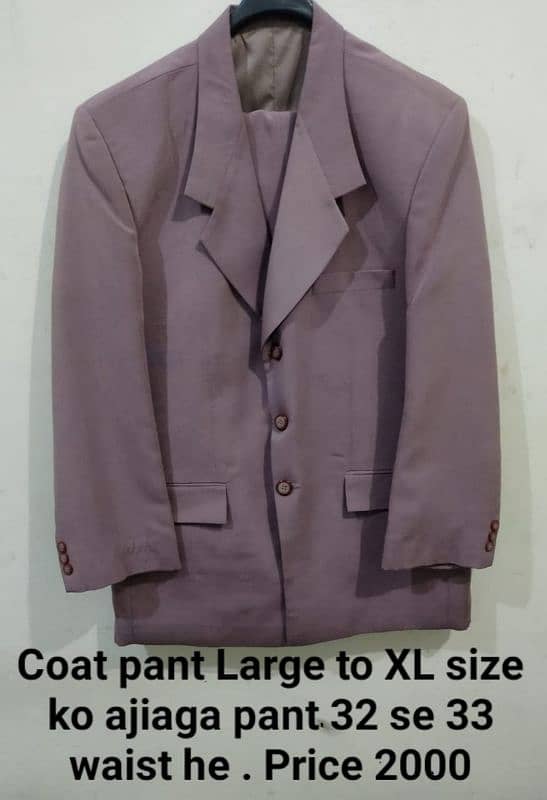 5 Coat pant 5 shirts 2