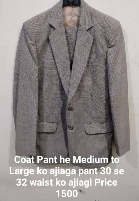 5 Coat pant 5 shirts 3