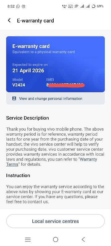 Vivo Y 200 8 + 256 6