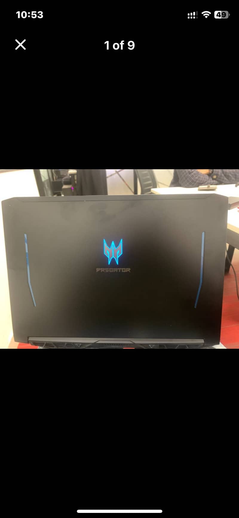 Acer Predator Helios 300 Intel Core i7 9 gen 0